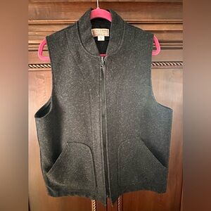 Filson ✨ MACKINAW WOOL VEST LINER ✨ Charcoal ✨ Size Medium ✨ 100% Wool